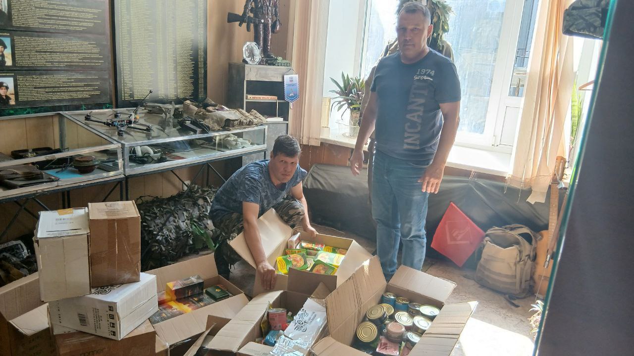 Еще один груз заботы от саратовцев отправился на передовую